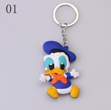 lot 30pcs cartoon PVC Keychain Key Chain Girls boy lovely party gifts Keyring