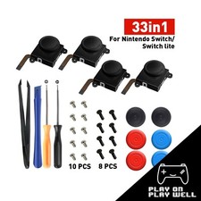 33 IN 1 Replacement 3D Analog Stick for Nintendo Switch Lite Console