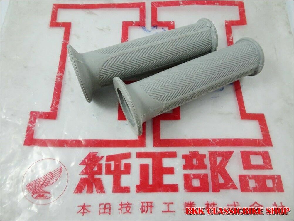 Black Handlebar Grips For Honda C100, C50, C70, C90, CM90 & More Classic Mopeds