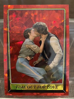 2023 Topps Chrome Sapphire Star Wars Return Of The Jedi Time Out For Love #115