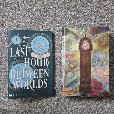 The Last Hour Between Worlds by Melissa Caruso - Illumicrate signed sprayed edge