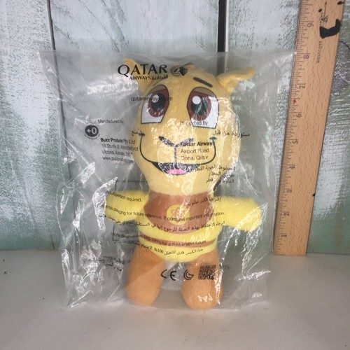 Qatar Airways Kids Club Plush Kamil The Camel Advertisement Stuffed Toy