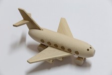 Passagierflugzeug - Holzspielzeug Flieger Flu...