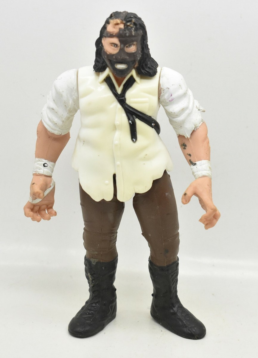 WWE Mankind RAW Is War Loose Wrestling Action Figure Jakks