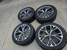 Set of 4 AUDI 2021 Q8 21'' OEM WHEELS And OEM Hankook TIRES Tire covers Included
