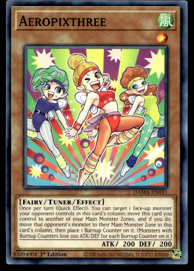 Aeropixthree Dawn of Majesty DAMA-EN031 MP YuGiOh TCG | Buy 10 Get 10 Free