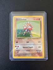 Hitmonchan Pokemon Card TCG 007/102 Base Set Unlimited Holo