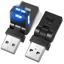 Pcs Mini USB LED Light Car LED Interior Lighting 5v RGB Portable Ambient 2