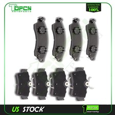 Front Rear Premium Brake Pads Fits 1999-2004 Ford Mustang Svt Cobra 2wd