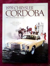 1979 Chrysler Cordoba Sales Brochure 1979 Chrysler Cordoba Sales Brochure