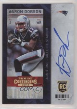 2013 Contenders Short Print Rookies Cracked Ice 7/21 Aaron Dobson #201 Auto 0c6