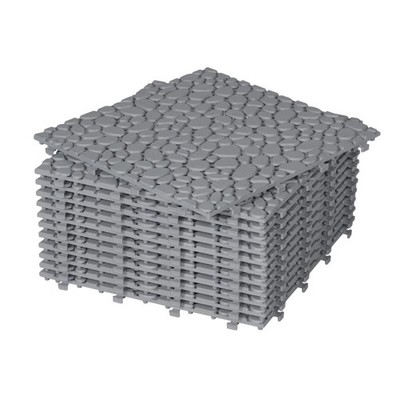12x Interlocking Deck Tiles, 12 inch Waterproof Anti-slip Bathroom Balcony Porch