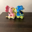Vintage Pokemon Shellos and Shellas Plush Toy