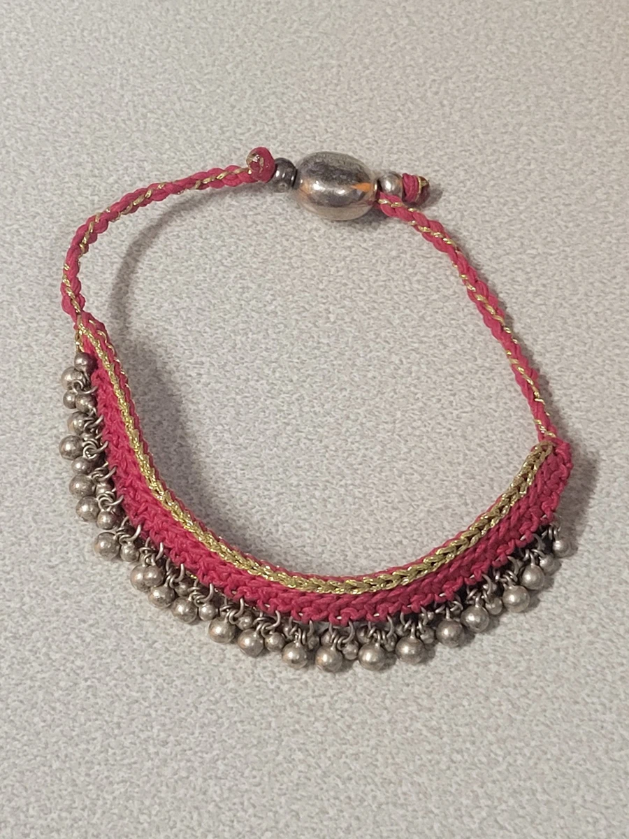SELTENES Links of London Dangle Bead Sterlingsilber Freundschaftsarmband