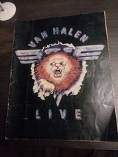 VAN HALEN LIVE 1982 TOUR PROGRAM Book