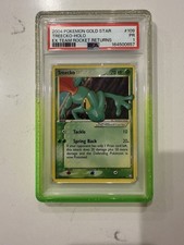 Pokemon Treecko Star Gold Star Holo 109/109 EX Team Rocket Returns PSA 1 (Swirl)
