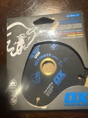 Ox Tools Ultimate universal Superabrasive Blade Range (4inch)