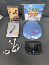 Vintage Sony Walkman WM-EX194 & Sony Discman D-E531 Joblot 