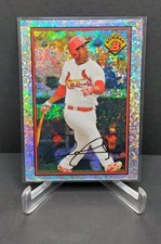 2014 Bowman #89BIB-OT Oscar Taveras 1989 Bowman is Back Silver Diamond Refractor