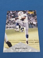 1996 Pinnacle Premium Stock #1 Emmitt Smith Dallas Cowboys FOOTBALL Card 8L
