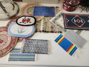 Dollhouse Lot Of Rug - Handmade And Commerial