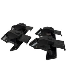 Thule Sweden Rain Gutter Roof Rack Towers Set Of 4 Black