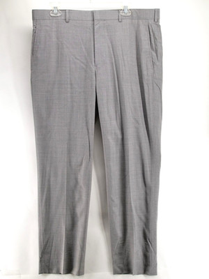 Brooks Brothers BrooksCool Regent Mens 38x30 Reda Italy Wool Gray Dress Pants