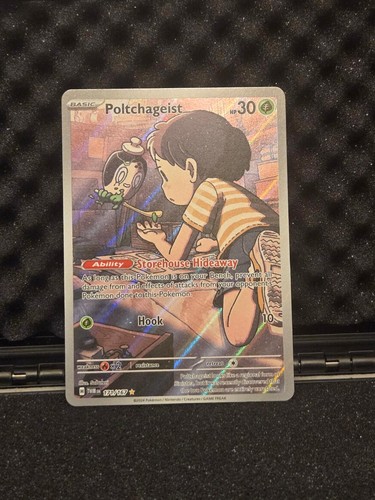 Poltchageist 171/167 Illustration Rare Twilight Masquerade Pokemon Holo NM