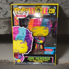 Funko Pop! 239 Jimi Hendrix 2021 Fall Convention Limited Edition Exclusive W/SP