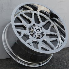 20x10 Chrome Wheels Hostile H108 Sprocket 5x55x127 -19 Set Of 4 78.1 20x10 Chrome Wheels Hostile H108 Sprocket 5x55x127 -19 Set Of 4 78.1