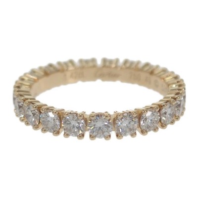 Cartier Destinee Wedding Ring Diamond 1.42ct 18K Yellow Gold Size(US) 5 #01022