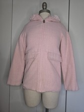 Girls Pink Oshkosh Bgosh Winter Jacket With Hood Size 10
