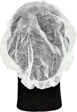 Disposable Bouffant Caps Breathable, Latex-Free, Elastic Edge for Secure Fit,...