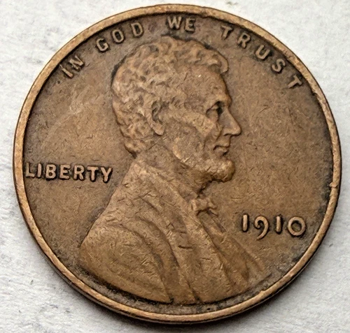 1910-P Lincoln Wheat 1c ~ VF++ / Extra Fine??  ~ Sharp Wheat Lines ~SOLID ~ B21