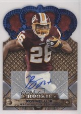 2011 Panini Crown Royale Rookie Blue Signatures 8/50 Roy Helu Jr #185 Auto v1x
