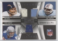 2009 Playoff National Treasures 68/99 Earl Campbell Dan Fouts Steve Largent 0w9n