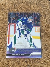 2023-24 Upper Deck Series 2 Young Guns Arturs Silovs 485 Vancouver Canucks RC