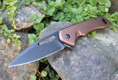 Rough Ryder Messer NIGHT OUT Folder Framelock Tan Aluminiumgriff
