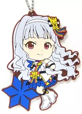Keychain/Mascot Takane Shijo 765PRO ALLSTARS ver. Rubber Charm Kyun Chara