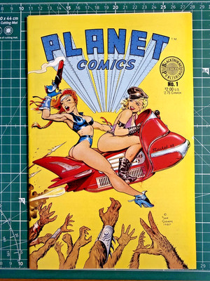 Planet Comics #1 Blackthorne Publishing Classic Dave Stevens Cover!