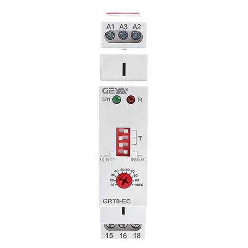1 Stück GRT8-EC 10A Doppelfunktions-Zeitrelais AC230V Zeitrelais O7P37875