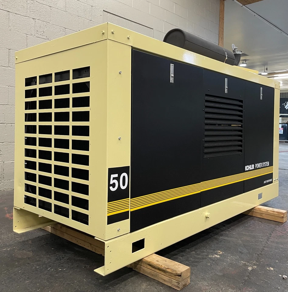 Gerador de espera Kohler 50KW, gás natural/propano, monofásico ou trifásico, ENVIAMOS! - Imagem 3 de 4