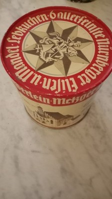 Alte Lebkuchen Dose Vereinigte Lebkuchen & Schokoladen Werke Häberlein Metzger  