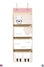 Over The Door Baby Organizer - Nursery Storage, Toy Organizer, Hooks Included,