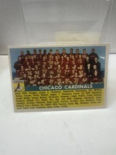 Chicago Cardinals 1956 Topps Team Card #22