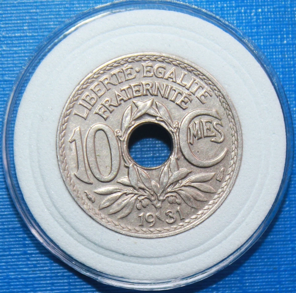 10 Centimes Lindauer - 1931 (SUP+) - Photo 3/4