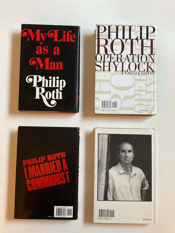 Operation Shylock + 3 More Vintage 1st Editions by Philip Roth; All About NF/VG+ Foto 2 de 4