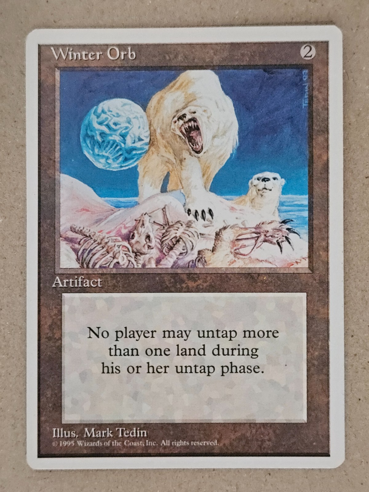 Winter Orb - 4th Edition - Near Mint | MTG