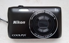 Nikon COOLPIX A300 Black 20.0MP 8x Zoom Wifi Digital Camera