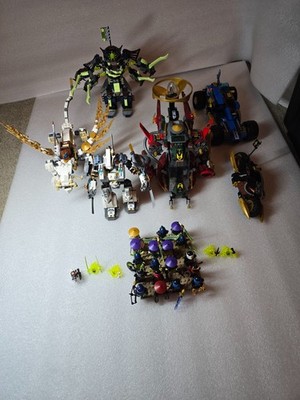 Lego ninjago possession sets wu dragon, titan mech battle, etc